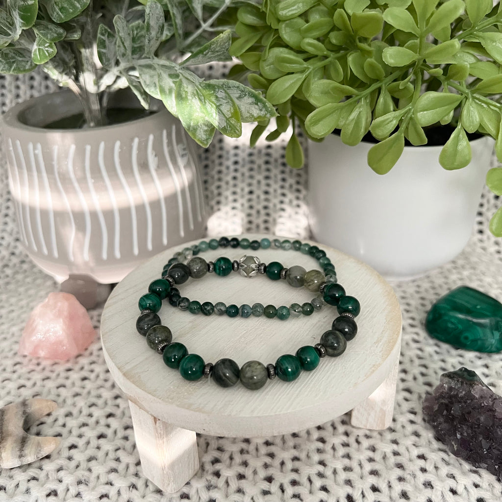 Moss Agate Bracelet